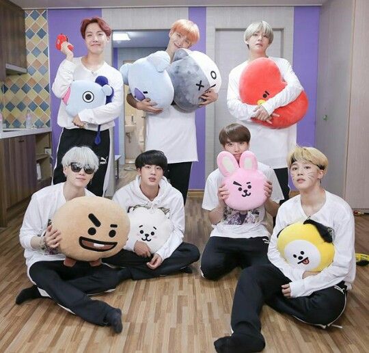 Members + BT21 Map Quiz